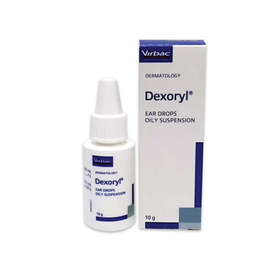  Dexoryl -  Дексорил капки за уши за кучета 10 мл.