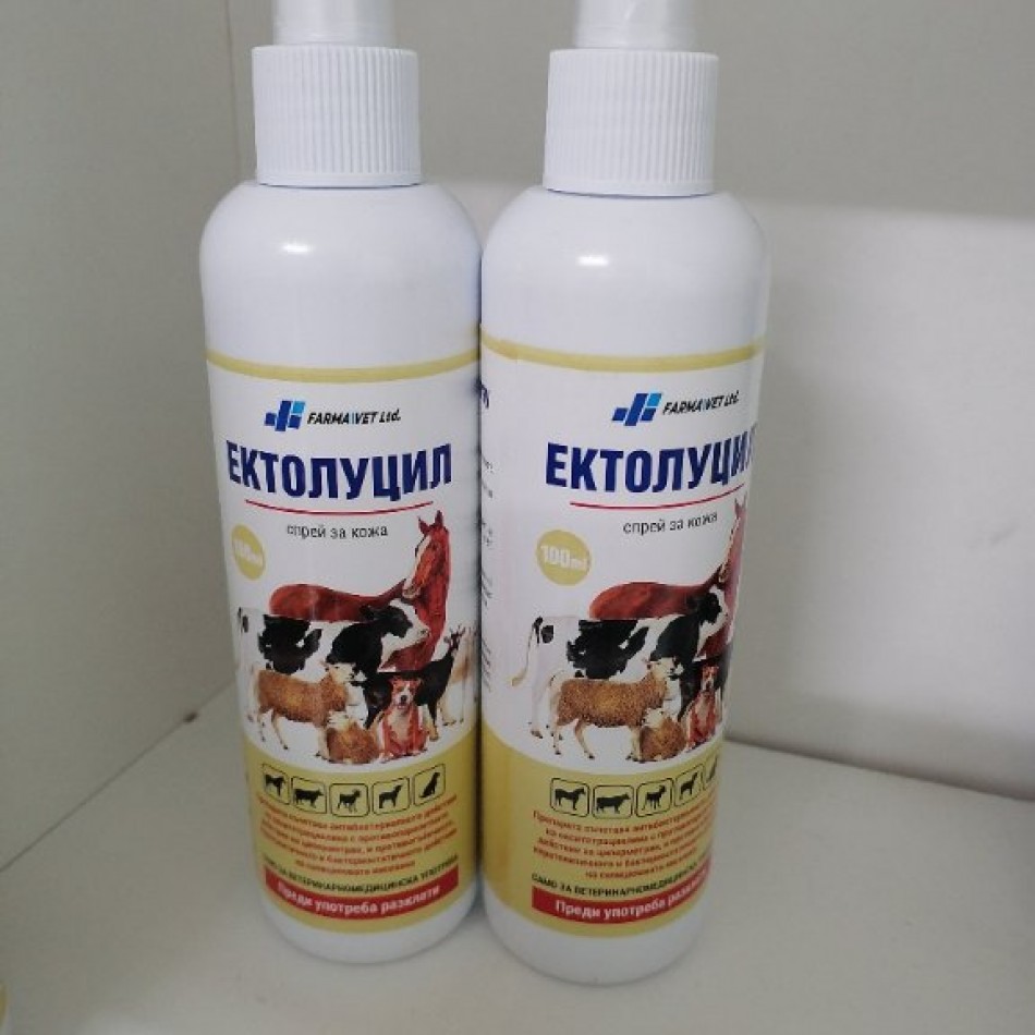 Ectolucil spray / Ектолуцил спрей, серия за декоративни животни, 100 мл.