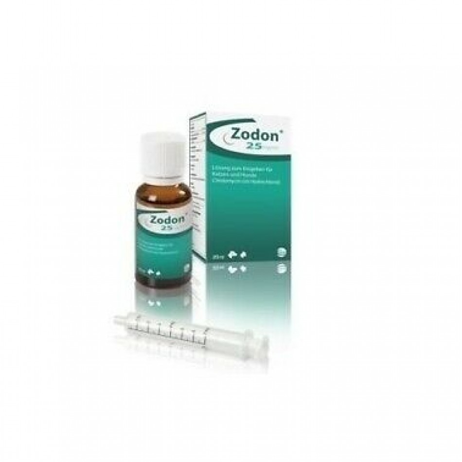 Zodon 25 mg/ml Clindamycin овкусен разтвор за кучета и котки /20 мл. флакон