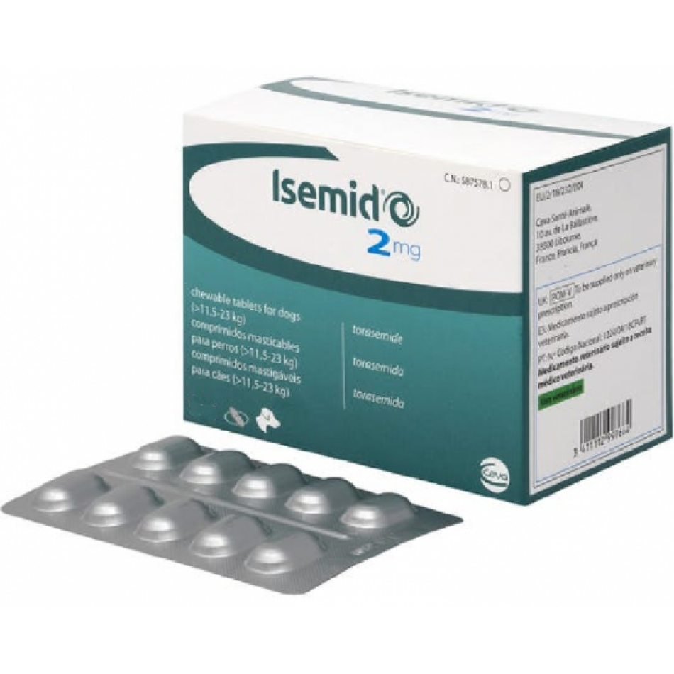 Isemid     1 mg ,2 mg  , 4mg  /  Иземид   1 mg ,2 mg  , 4mg   - дъвчащи таблетки за кучета /_ 90 бр. в кутия