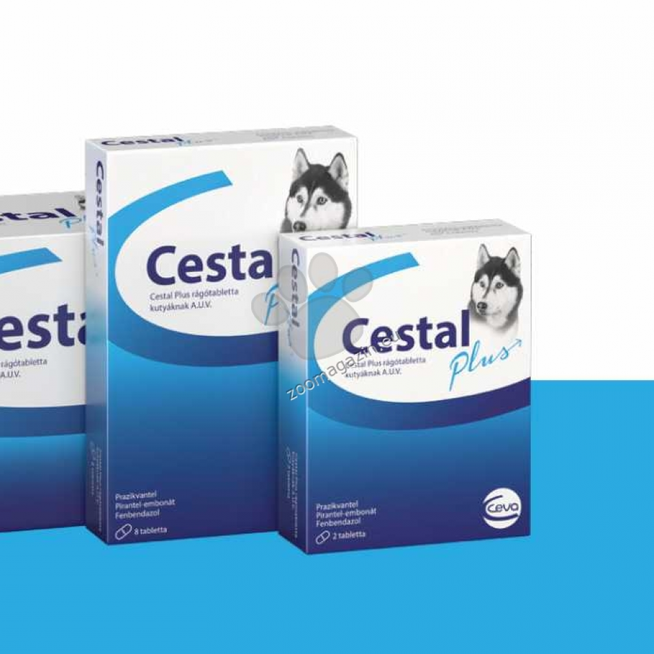 Ceva Cestal Plus Dog  - Цестал плюс дъвчащи овкусени таблетки за кучета