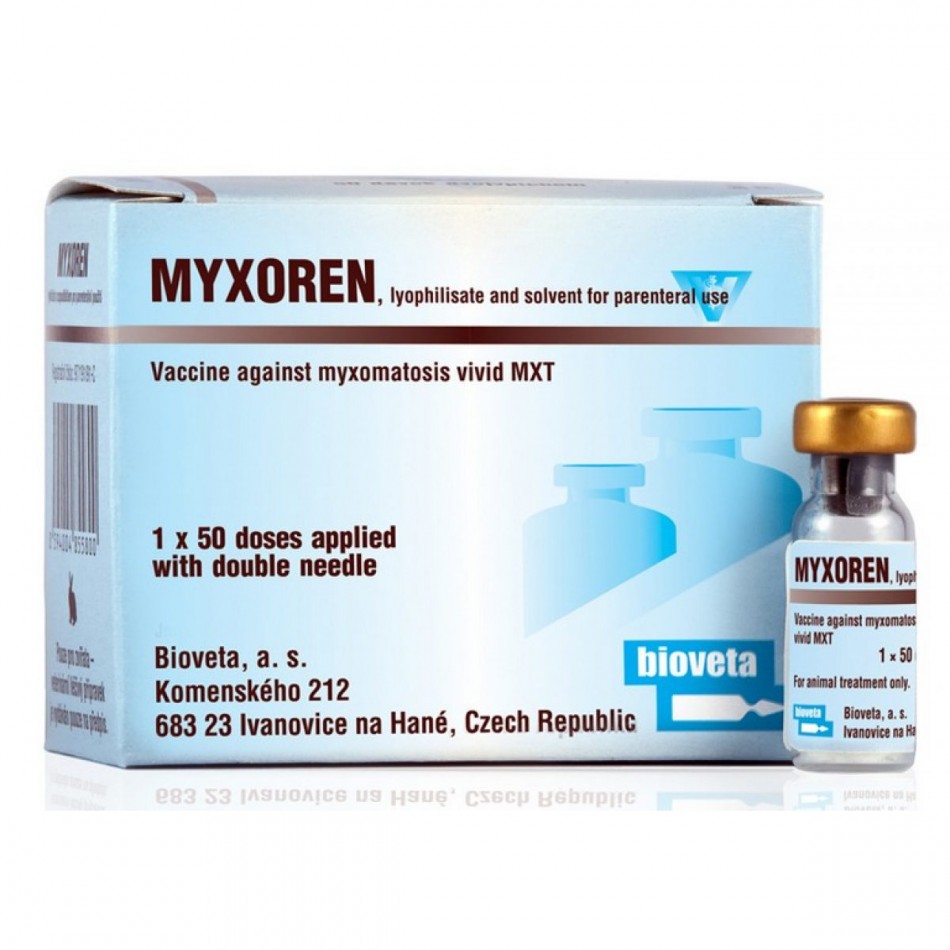 Myxoren / Ваксина за зайци Миксорен 1бр. флакон